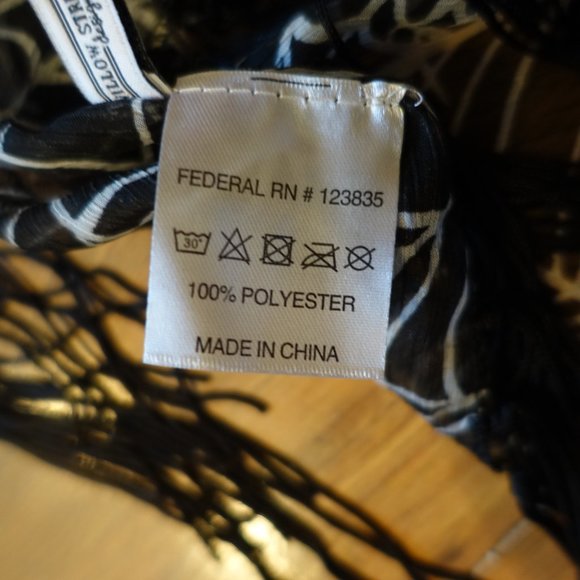 Willow Street Design Spiderweb Halloween Goth Waterfall Fringe Vest - Picture 5 of 6